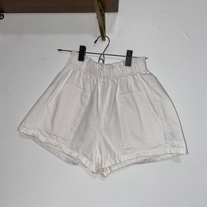 Princess Polly white shorts